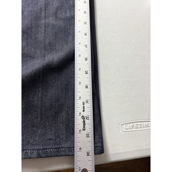 7 FOR ALL MANKIND A Pockets Stretch Boot Cut Bling Jeans Sz 31 X34 - Picture 7 of 13